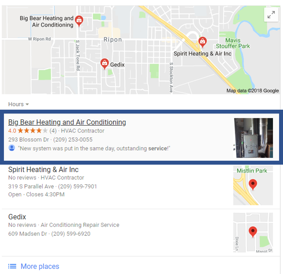 Google Maps Marketing For HVAC Companies
